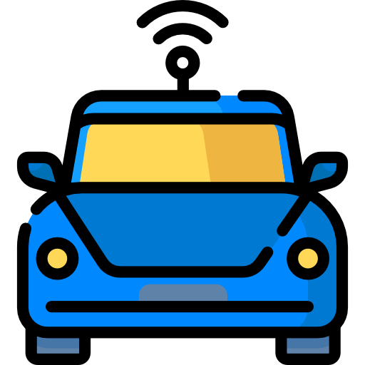 coche eléctrico icono gratis