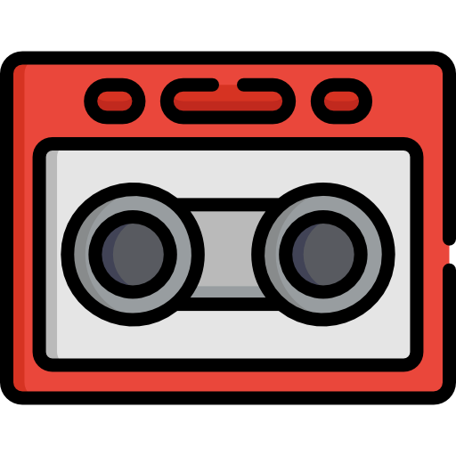 cassette Icône gratuit cassette Icône gratuit