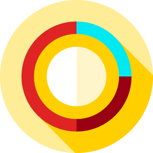 gráfico circular icono gratis