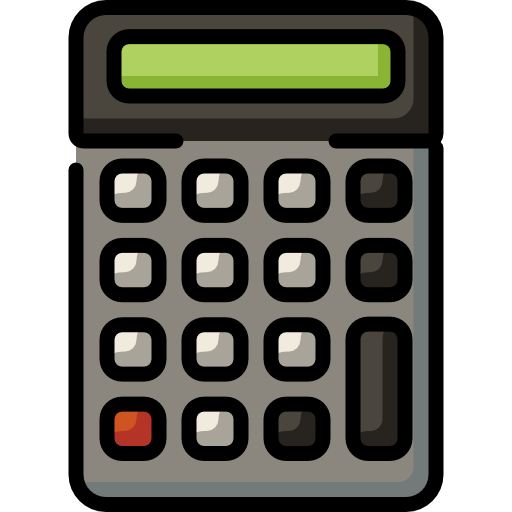 Calculator Special Lineal color icon