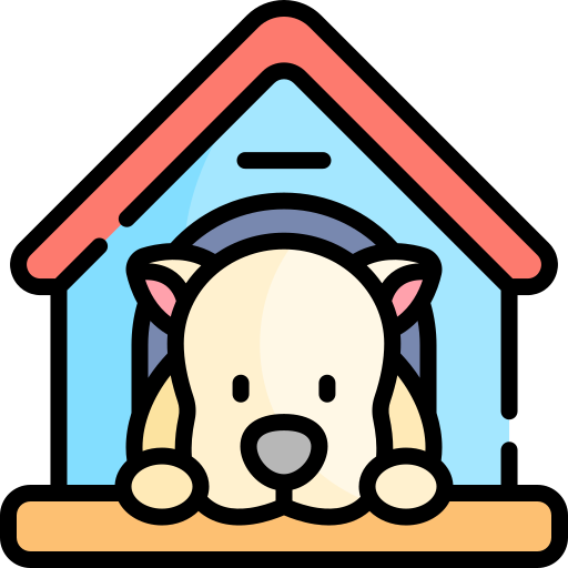 casa de perro icono gratis