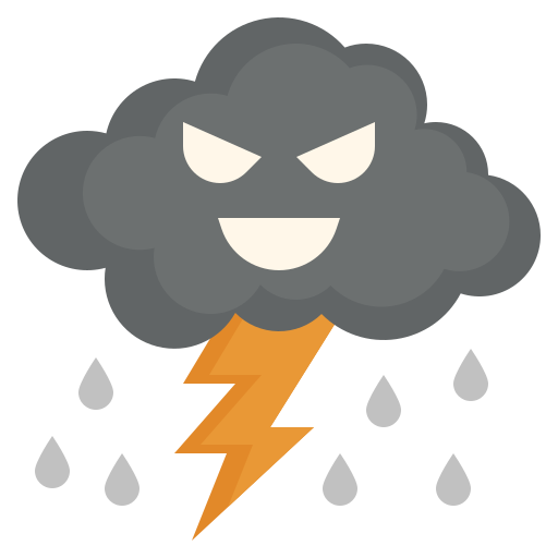 Thunder - Free weather icons