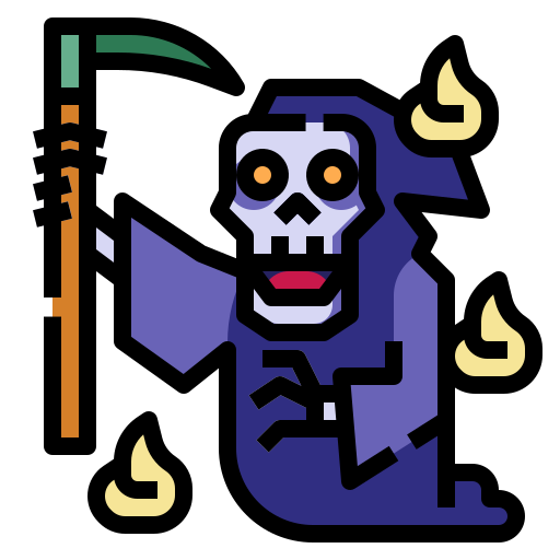 Grim reaper free icon Grim reaper free icon