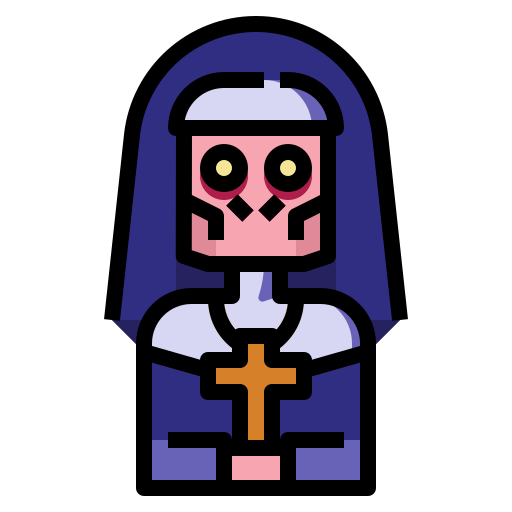 Nun free icon Nun free icon