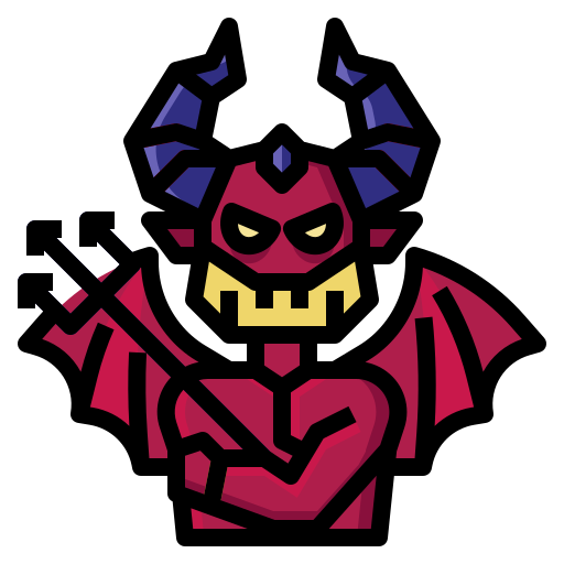 Demon free icon Demon free icon