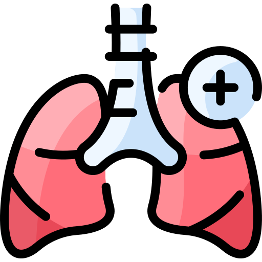 pulmones icono gratis