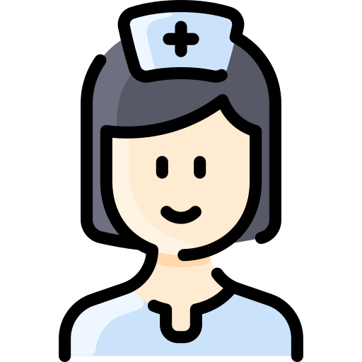 Premium Vector  Medical nurse woman cartoon icon