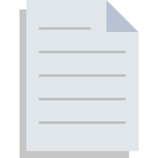 Document Dinosoft Flat icon