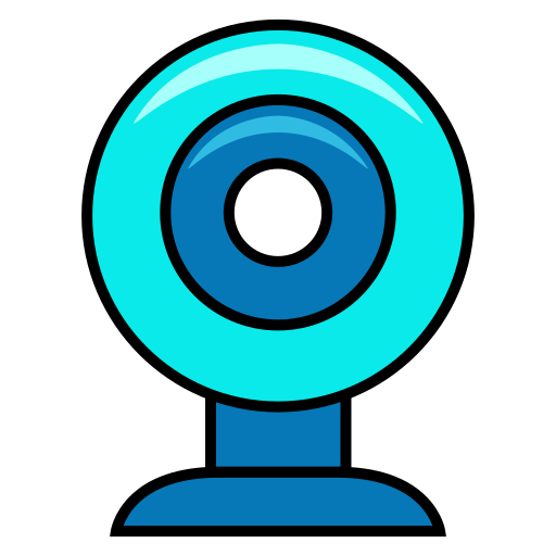 cámara web icono gratis