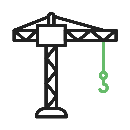 grue à tour Icône gratuit grue à tour Icône gratuit