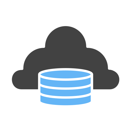almacenamiento en la nube icono gratis