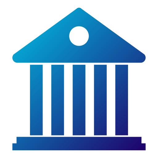 Bank Generic Flat Gradient icon