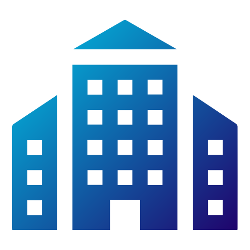 Office building Generic Flat Gradient icon