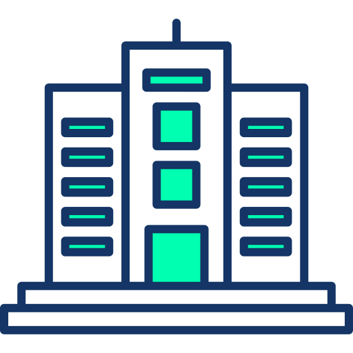 edificio de oficinas icono gratis