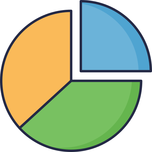 Pie chart - Free business and finance icons