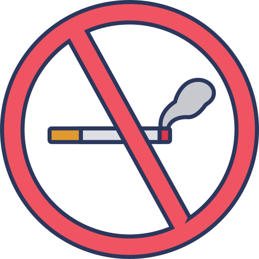 No smoking Dinosoft Lineal Color icon