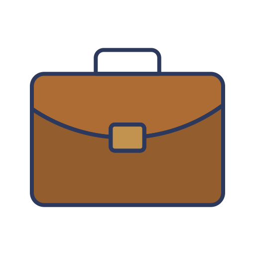 Suitcase Dinosoft Lineal Color icon