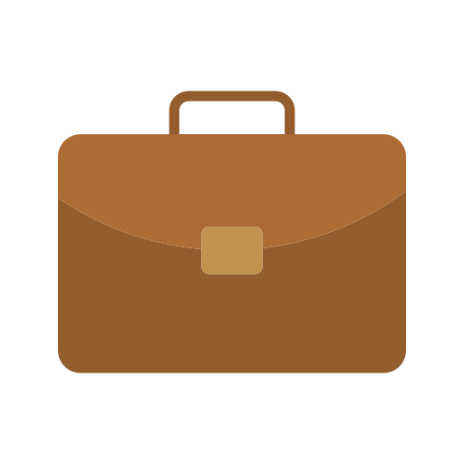 Suitcase Dinosoft Flat icon