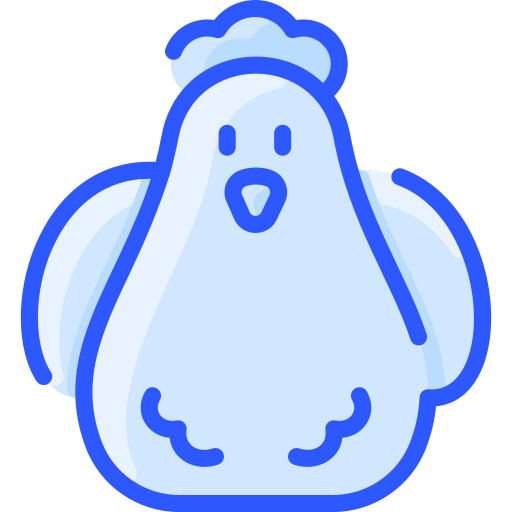 Chicken free icon