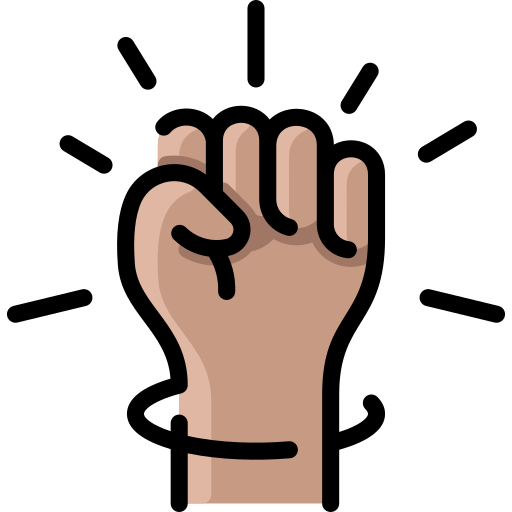 Fist - Free hands and gestures icons