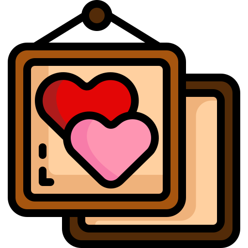 fotos de boda icono gratis