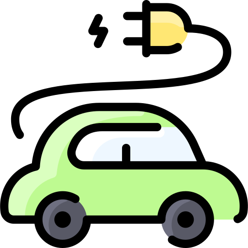 coche ecológico icono gratis