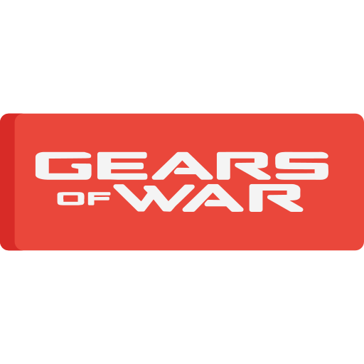 gears of war logo white