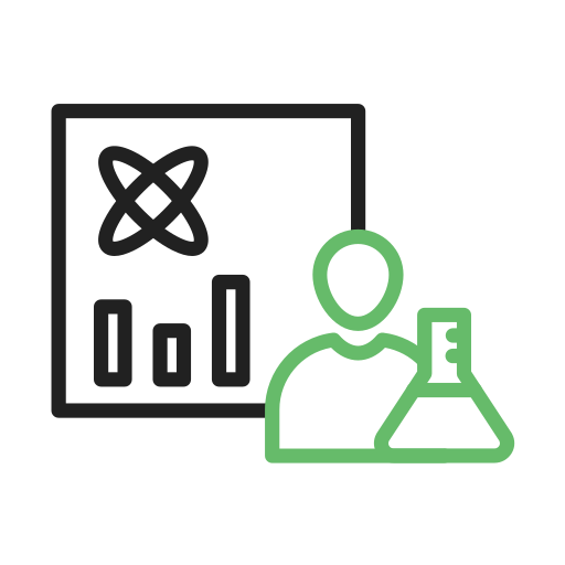 científico de datos icono gratis