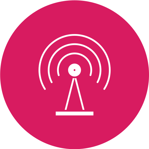 transmisión icono gratis