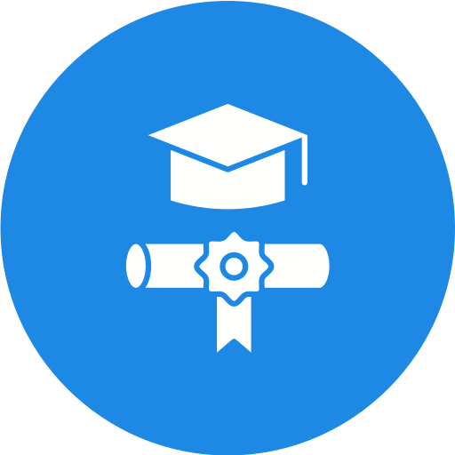 graduación icono gratis