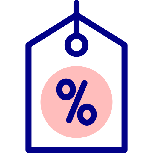 etiqueta de precio icono gratis