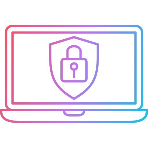 seguridad de datos icono gratis
