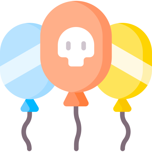 balões grátis ícone