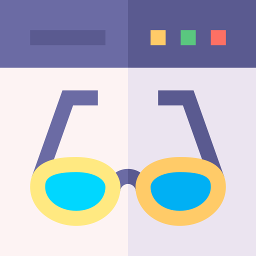 lunettes Icône gratuit