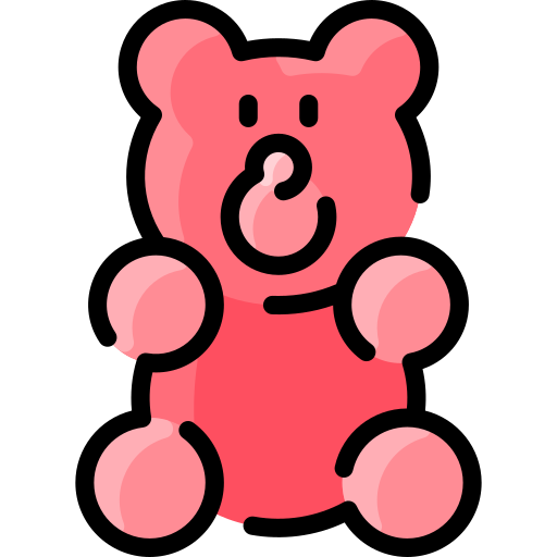 Gummy bear - Free food icons