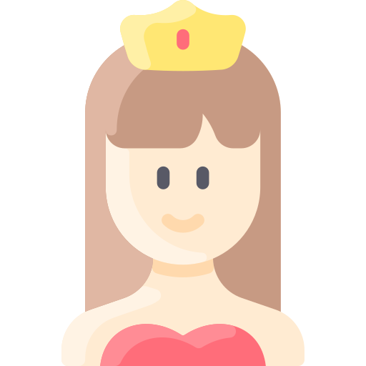 princesa icono gratis