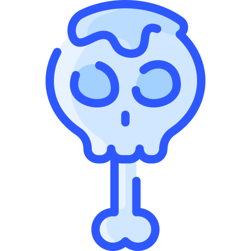 Skull Vitaliy Gorbachev Blue icon