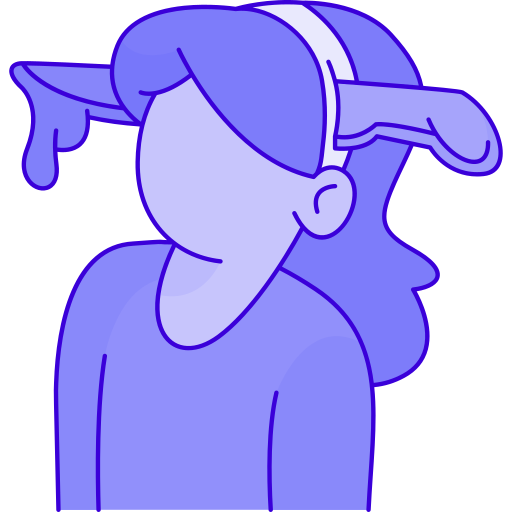 Headband Generic Outline Color icon