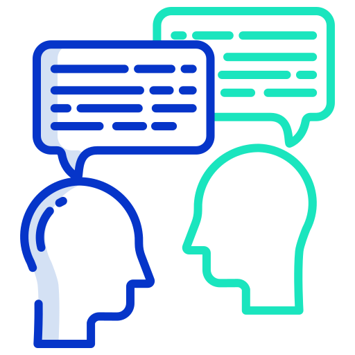 conversation Icône gratuit conversation Icône gratuit