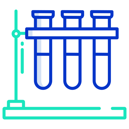 Test tubes Icongeek26 Outline Colour icon