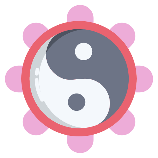 yin yang icono gratis