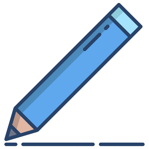 Pencil Icongeek26 Linear Colour Icon