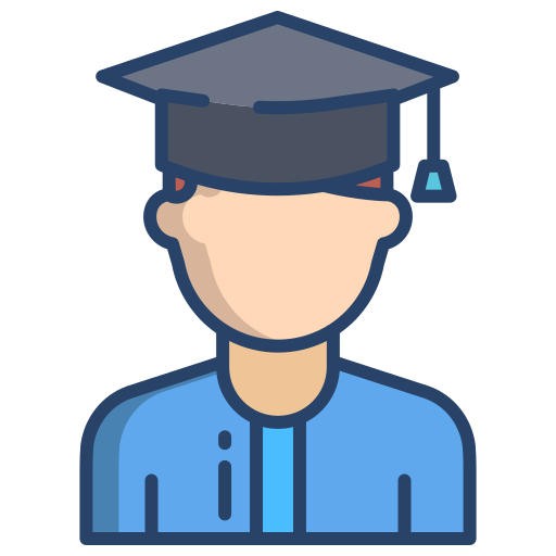 graduado icono gratis