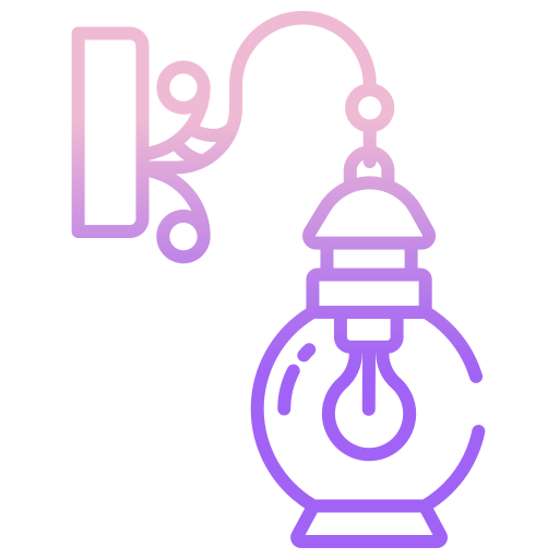 lámpara de pared icono gratis