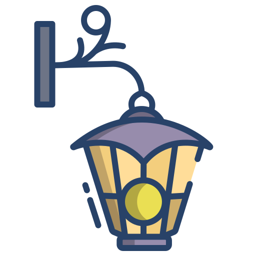 lámpara de pared icono gratis