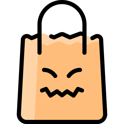 bolsa de dulces icono gratis