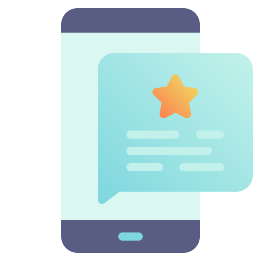 opinión del cliente icono gratis