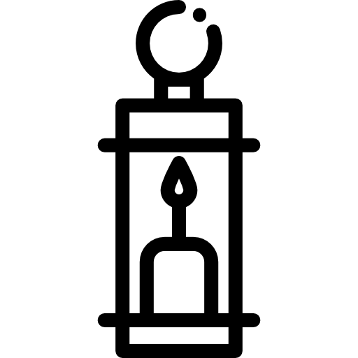 lampara de aceite icono gratis