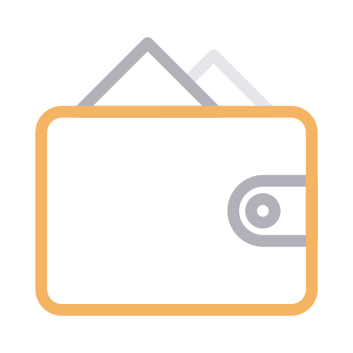 billetera icono gratis