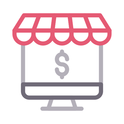 tienda online icono gratis